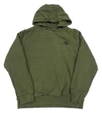 Khaki mikina s lebkou a kapucí Next