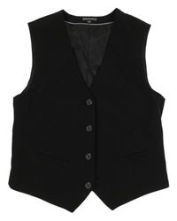 Černá společenská vesta C&A