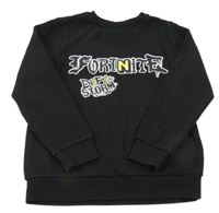 Černá mikina s Fortnite
