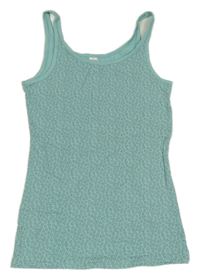 Světlemodrý top se srdíčky Yigga