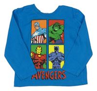 Modré tričko s Avengers Primark