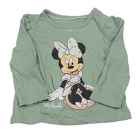 Zelené triko s Minnie C&A