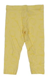 Žlté legíny s citronky Dunnes Stores