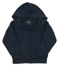 Tmavomodrá prepínaci mikina s kapucňou Primark
