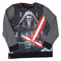 Šedo-černá mikina - StarWars C&A