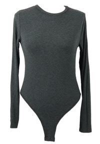 Dámske sivé rebrované body Primark