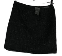 Dámska čierna trblietavá sukňa Primark