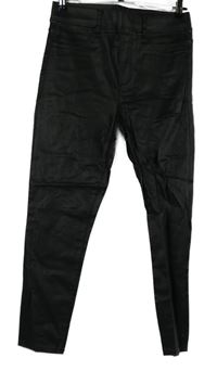 Dámske čierne koženkové tregíny Pep&Co