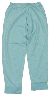 Svetlomodré pyžamové nohavice s hviezdičkami C&A