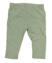 Khaki bodkovaná é legíny zeeman