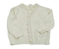 Smotanový perforovaný prepínaci sveter H&M