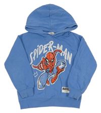 Modrá mikina se Spidermanem a kapucí H&M