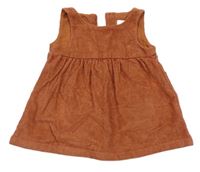 Tehlové menšestrové šaty C&A