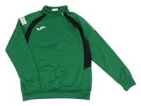 Zeleno-čierna mikina s logom joma