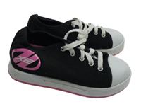 Dámské černé plátěné boty s kolečky Heelys vel. 35