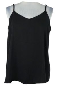 Dámsky čierny ľahký top