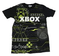 Černé tričko s potiskem - X-BOX