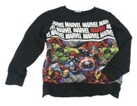 Čierna mikina s potiskem - Avengers Marvel