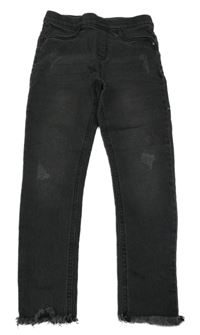 Tmavošedé džegíny s prošoupáním Denim Co.