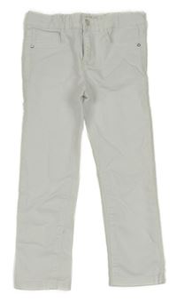 Bílé skinny rifle Zara