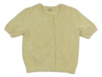 Vanilkové prepínaci chlpaté svetrové tričko Pimkie