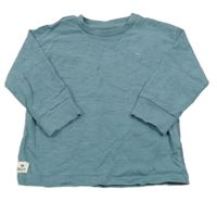 Modrošedé triko s dinem Next