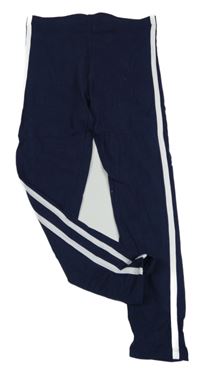 Tmavomodré legíny s pruhy George