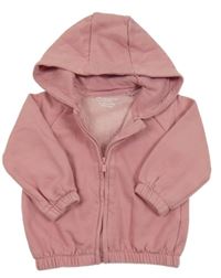 Ružová prepínaci mikina s kapucňou Primark