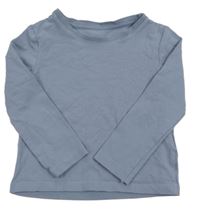 Šedomodré tričko H&M