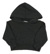 Antracitová oversize mikina s kapucňou H&M