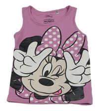 Lila top s Minnie Disney + C&A