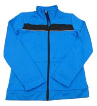 Modro-čierna prepínaci funkčná športová mikina Crane