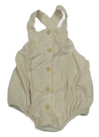 Béžové mušelínové na traké kraťasy H&M