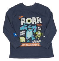 Tmavomodré triko Monsters Disney