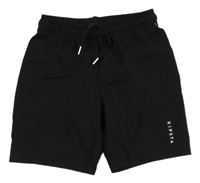 Čierne športové kraťasy Decathlon