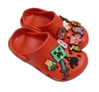 Červené gumové nazouváky Minecraft M&S vel. 29