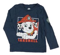 Tmavomodré triko s Paw Patrol C&A