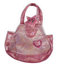 Nové - Světlerůžovo-růžová kabelka Glam Petz