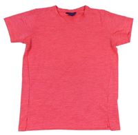 Kriklavoě korálové melírované funkčné športové tričko MOUNTAIN WAREHOUSE