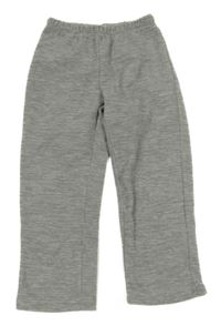 Sivé melírované fleecové nohavice lupilu