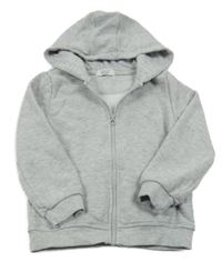 Sivá melírovaná prepínaci mikina s kapucňou PRIMARK