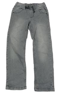 Šedé teplákové rifle Topolino