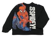 Čierna mikina so Spider-manem MARVEL