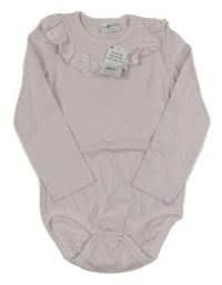 Nové - Lila body s volánem s madeirou Pep&Co