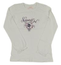 Biele tričko s potlačou TCM