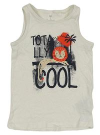 Smotanové tielko s lvem Lupilu