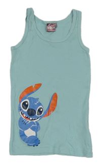 Svetlomodré tielko so Stitchem Disney