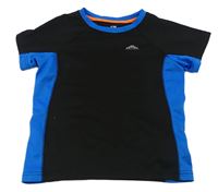Čierno-modré športové tričko H&M
