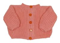 Ružový prepínaci sveter