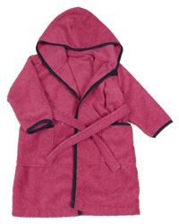Růžový župan s kapucí jakoo
